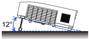 VIEWSONIC PRO9500 - Adjusting the projector's elevator - 1