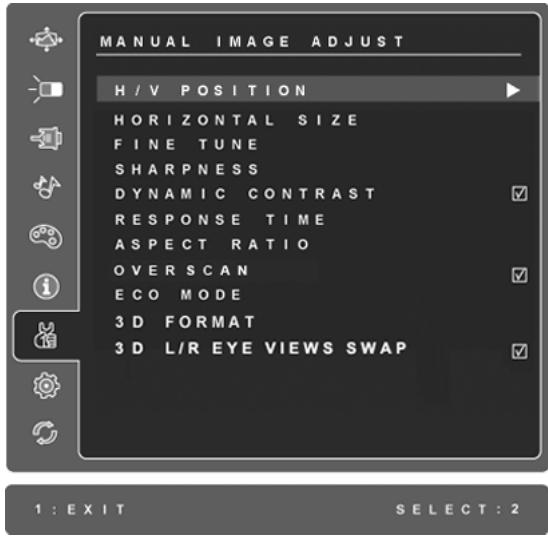 VIEWSONIC V3D231 - Audio Adjust - 6