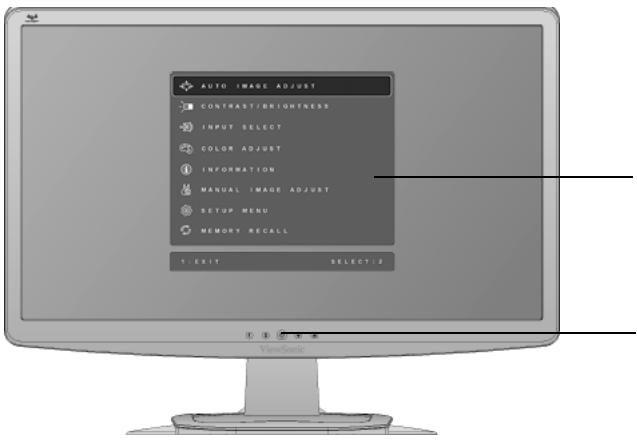 VIEWSONIC VA2333-LED - Adjusting the Screen Image - 3