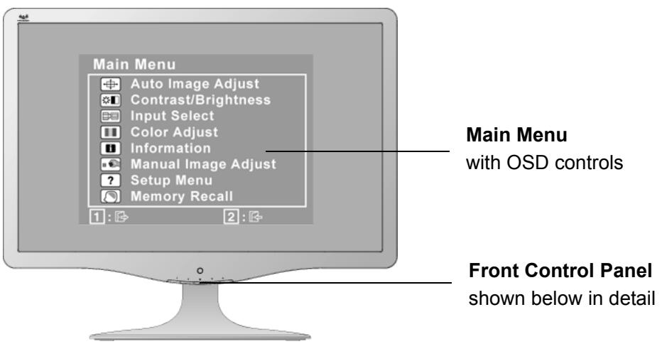 VIEWSONIC VA2431W - Adjusting the Screen Image - 3