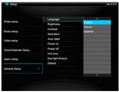 VIEWSONIC VFM1035-52 - Changing Frame Settings - 1