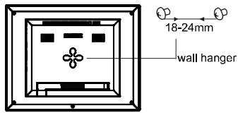 VIEWSONIC VFM1042-52 - Hanging the frame to a wall - 3