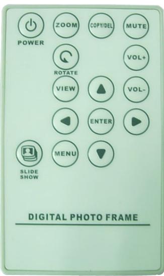 VIEWSONIC VFM1530-11 - Functions of remote control: - 1
