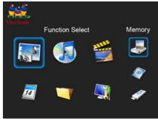 VIEWSONIC VFM842-12 - Main menu - 1