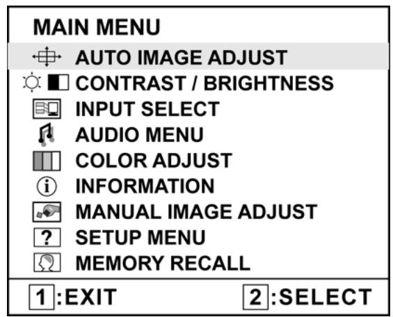 VIEWSONIC VG930M - Do the following to adjust the display setting: - 1