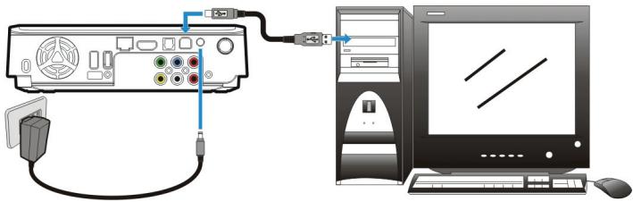 VIEWSONIC VMP71 - Connecting via USB - 2
