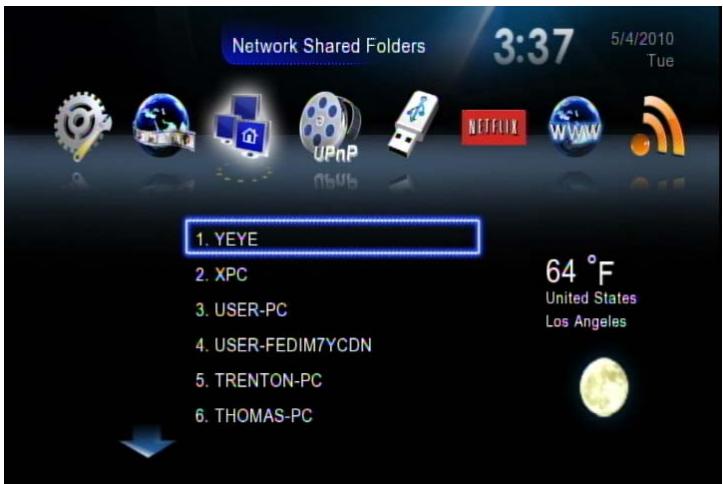 VIEWSONIC VMP75 - Network Neighborhood (Samba Client) - 1