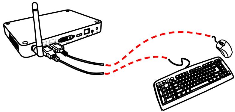 VIEWSONIC VOT132 - Connecting USB Devices - 1