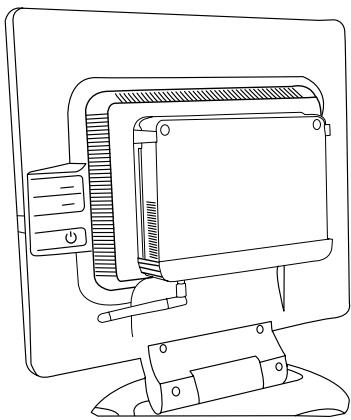 VIEWSONIC VOT132 - Mounted to the back of a display. - 4