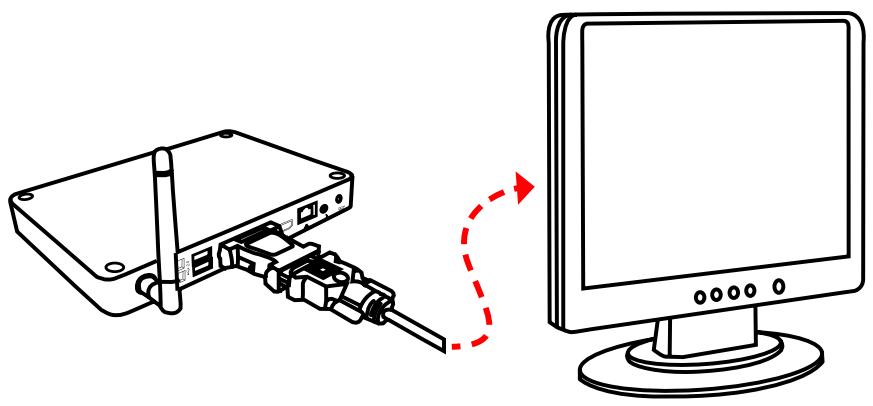 VIEWSONIC VOT132 - Connecting the Antenna - 3