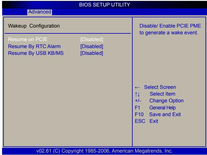 VIEWSONIC VOT132 - Wakeup Configuration - 1