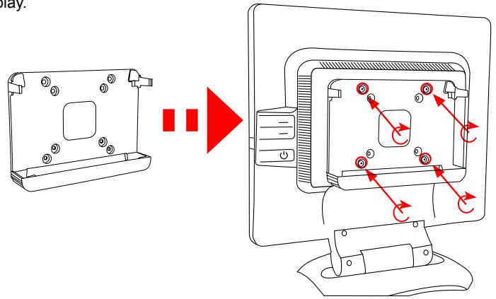 VIEWSONIC VOT132 - Mounted to the back of a display. - 1