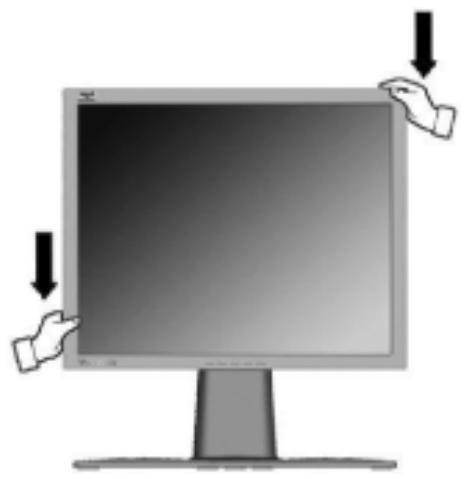 VIEWSONIC VP950B - To Raise and Lower the display - 2