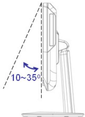 VIEWSONIC VPC220 - Tilting the Screen - 1