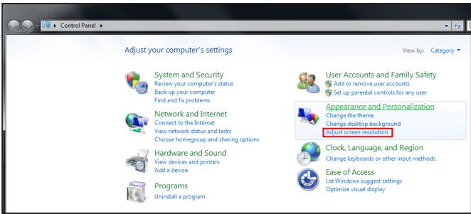VIEWSONIC VPC220 - Adjusting LCD Screen Resolution - 1