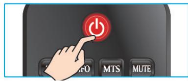 VIEWSONIC VT3205LED - Turning the TV On and Off - 1
