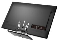 VIEWSONIC VT3205LED - Disconnecting the Stand - 1