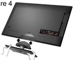 VIEWSONIC VT3205LED - Installing the Stand - 4