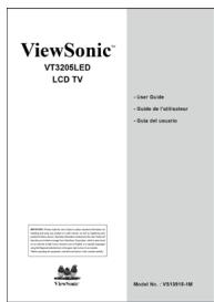 VIEWSONIC VT3205LED - Package Contents - 6