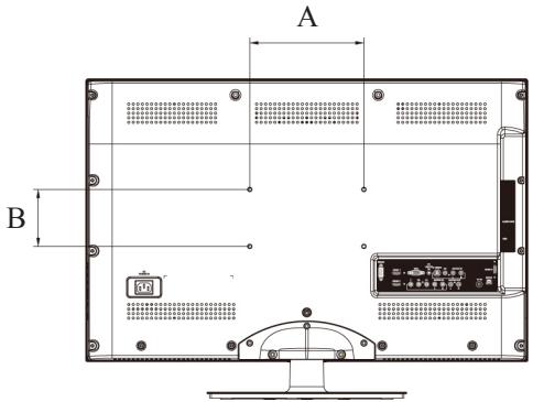 VIEWSONIC VT3205LED - Wall Mount Kit Specifications (VESA) - 1