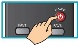 VIEWSONIC VT3245 - Turning the TV On and Off - 1