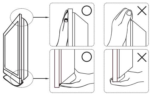 VIEWSONIC VT3245 - Carry the TV as instructed - 1