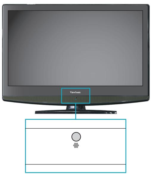 VIEWSONIC VT3745 - Remote Control and TV Controls - 1