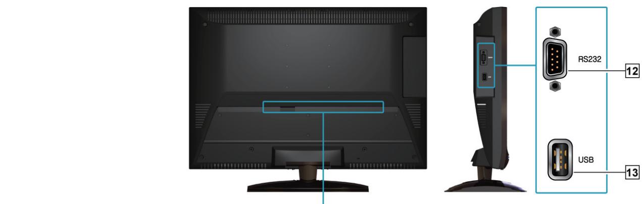 VIEWSONIC VTMS2431 - Rear View of the Product - 1