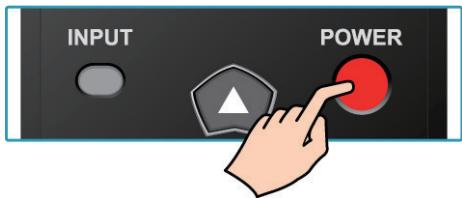 VIEWSONIC VTMS2431 - Turning the TV On and Off - 1