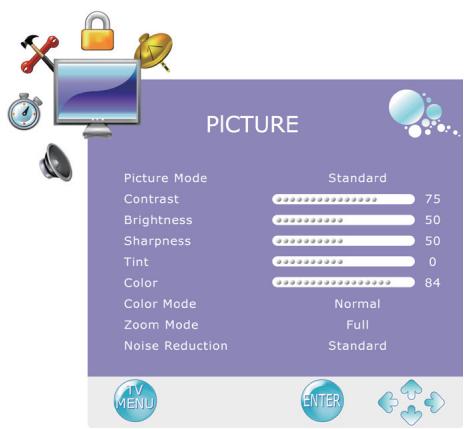VIEWSONIC VTMS2431 - Viewing the Menus - 1