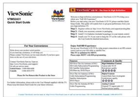 VIEWSONIC VTMS2431 - Package Contents - 5