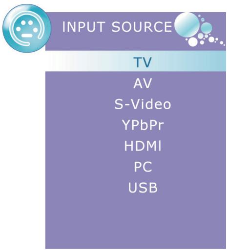 VIEWSONIC VTMS2431 - Selecting the Input Source - 1
