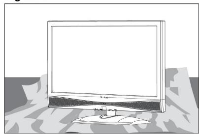 VIEWSONIC VTMS2431 - Installing the Stand - 3