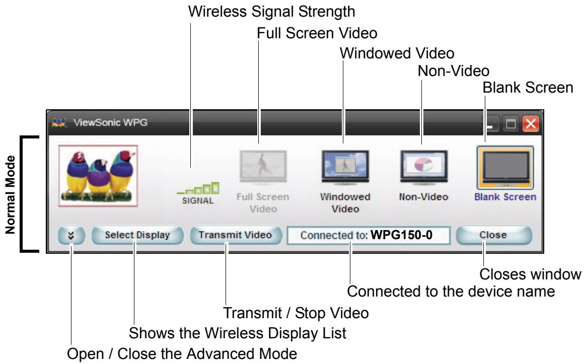 VIEWSONIC WPG-150 - NORMAL MODE - 1