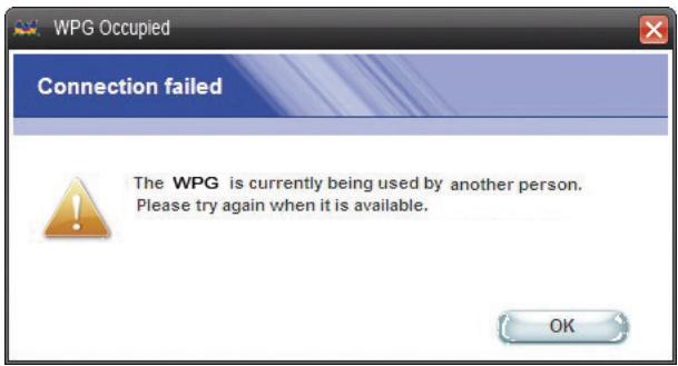 VIEWSONIC WPG-150 - CONNECTION Failed - 1