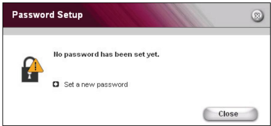VIEWSONIC WPG-150 - password setup - 2