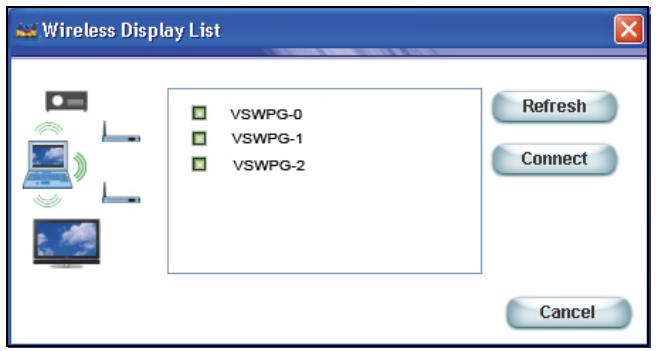 VIEWSONIC WPG-150 - WIRELESS DISPLAY LIST - 1