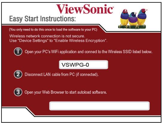 VIEWSONIC WPG-150 - CONNECT THE WPG - 4