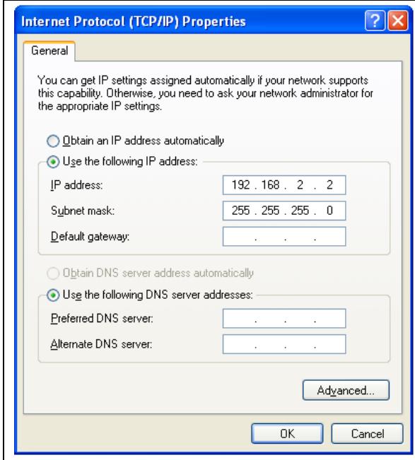 VIEWSONIC WPG-350 - 2-3-1 Windows XP IP address setup: - 2