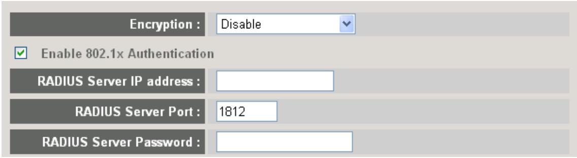 VIEWSONIC WPG-350 - 5-5-3-1 Encryption: Disabled - 1