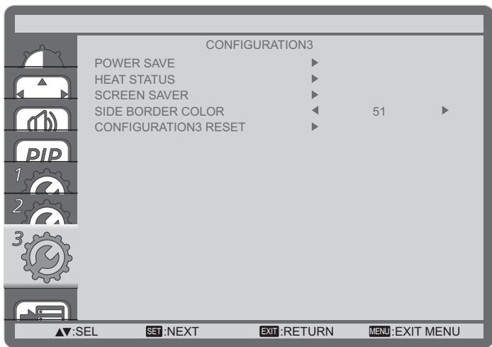 VIEWSONIC CDP4635 - CONFIGURATION3 menu - 1