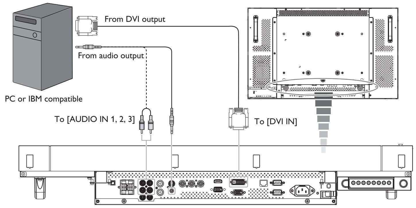 VIEWSONIC CDP4635 - Using DVI input - 1