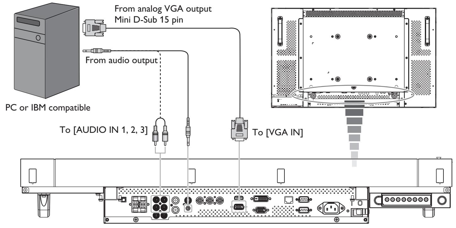 VIEWSONIC CDP4635-T - Using VGA input - 1
