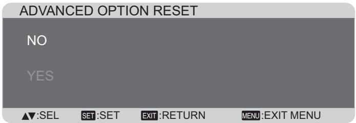 VIEWSONIC CDP4635-T - ADVANCED OPTION RESET - 1