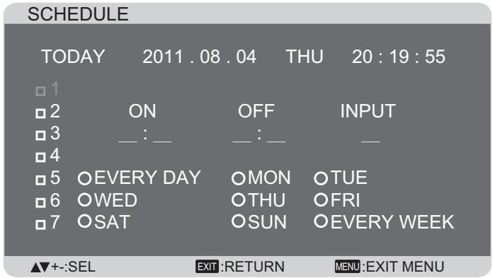 VIEWSONIC CDP4635-T - SCHEDULE - 1