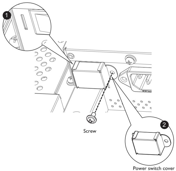 VIEWSONIC CDX5550-L - Using the Switch Cover - 1