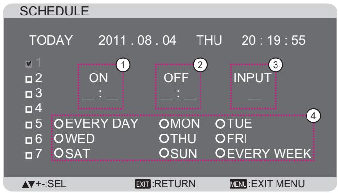 VIEWSONIC CDX5550-L - SCHEDULE - 2