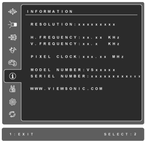 VIEWSONIC VA2451M-LED - Control Explanation - 10