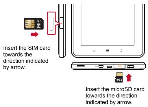 VIEWSONIC VIEWPAD E70 - To install the microSD card - 1