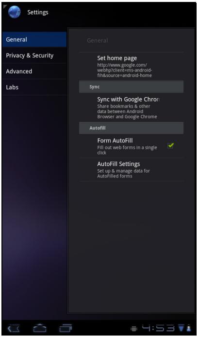 VIEWSONIC VIEWPAD E70 - Managing web pages - 1